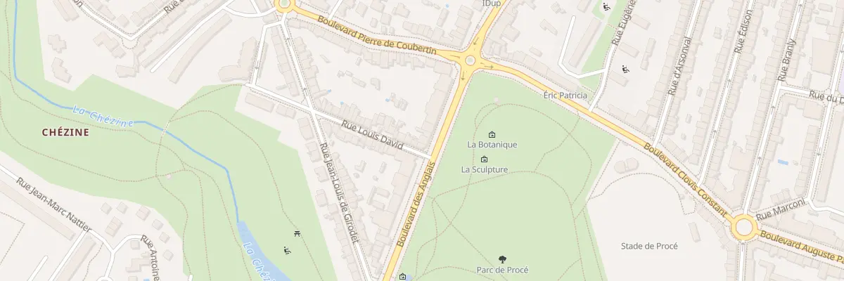 Plan du 128 Bd des Anglais à Nantes