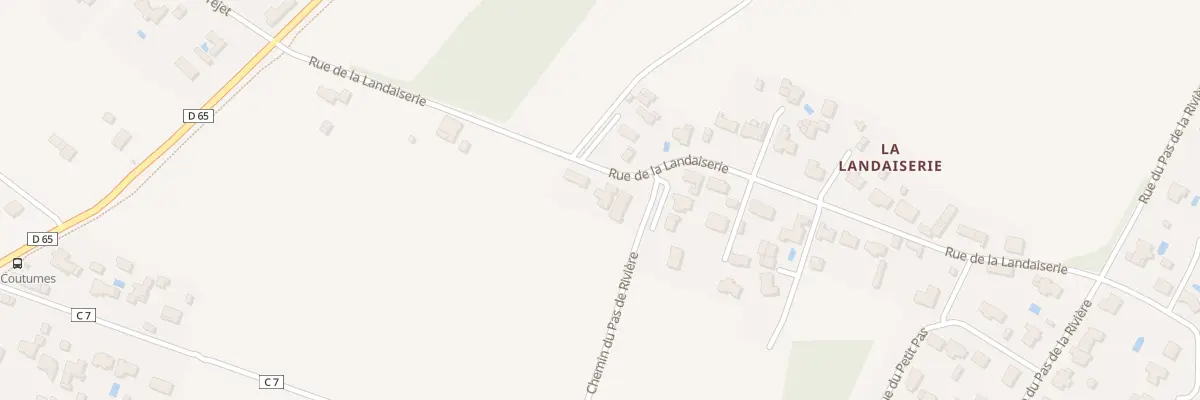 Plan du 33 Rue de la Landaiserie à La Chevrolière