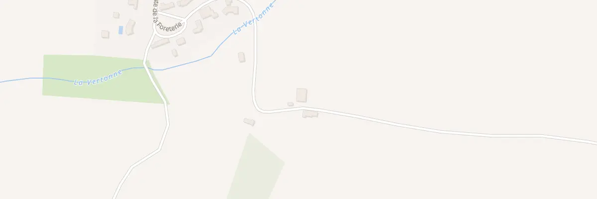 Plan du 3331 Rte de la Foreterie à Grosbreuil