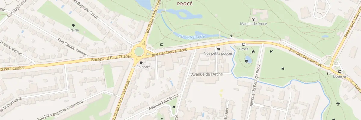 Plan du 47 Rue des Dervallières à Nantes