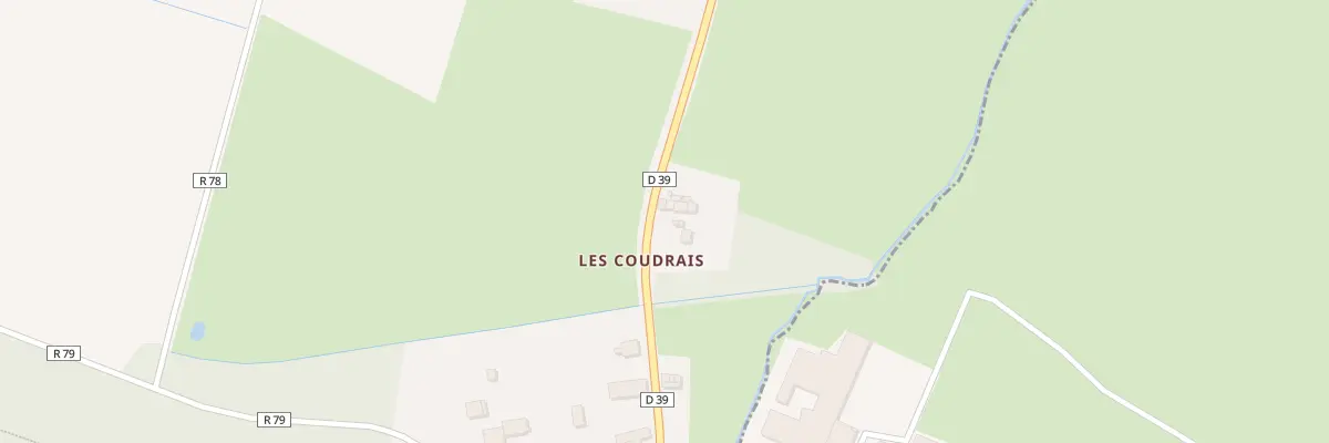 Plan du 3 Les Coudrais à Saffré