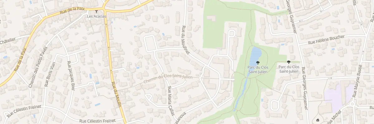 Plan du 14 Rue du Moulinet à Bouguenais