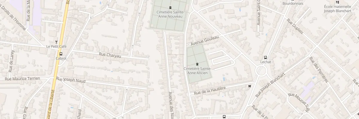 Plan du 104 Rue Amiral Duchaffault à Nantes