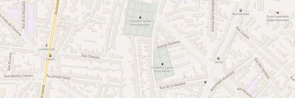 Plan du 96 Rue Amiral Duchaffault à Nantes