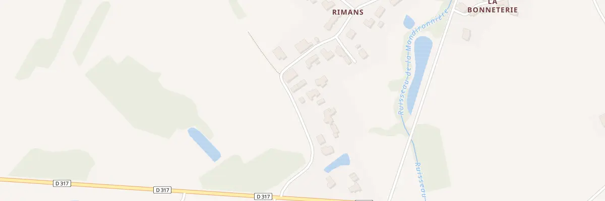 Plan du 12B Rimans à Saint-Colomban