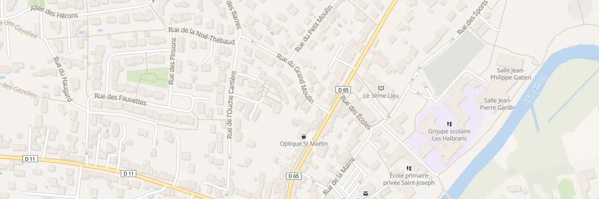 Plan du 6T Rue du Grand Moulin à Pont-Saint-Martin