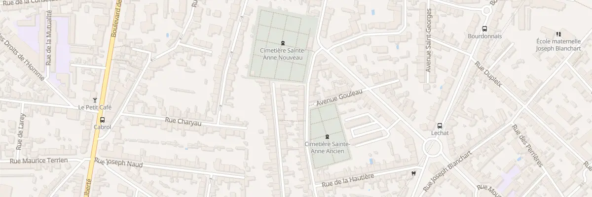 Plan du 94 Rue Amiral Duchaffault à Nantes