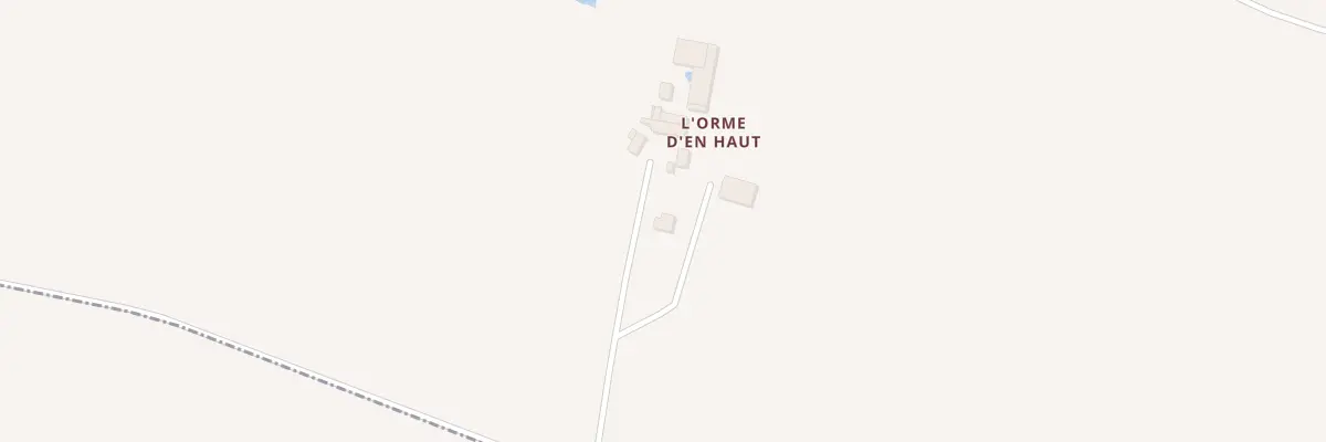 Plan du 1 Les Ormes d’En Haut à Sion-les-Mines