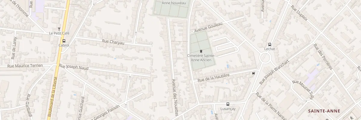 Plan du 112 Rue Amiral Duchaffault à Nantes