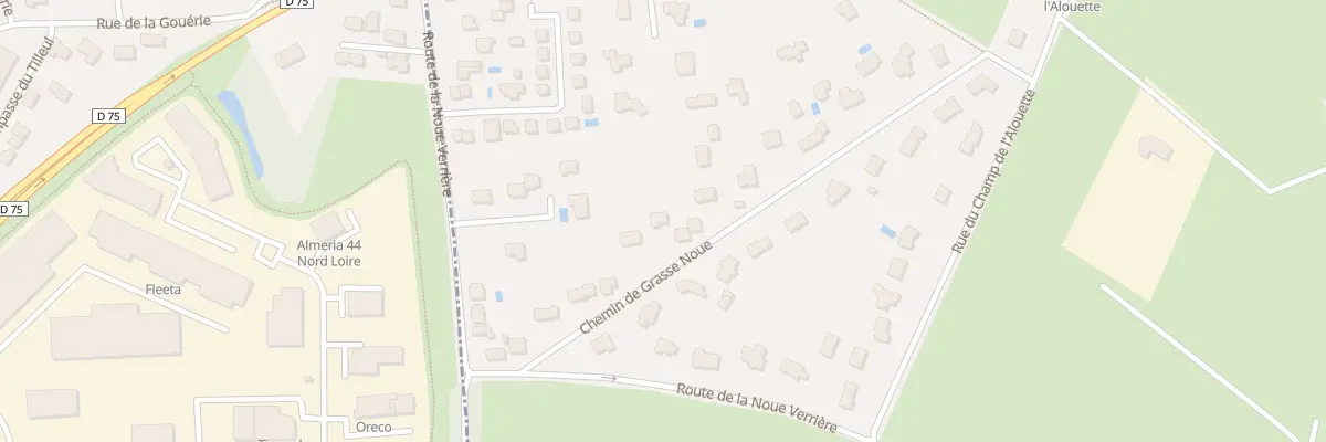 Plan du 9 Che de la Grasse Noue à La Chapelle-sur-Erdre