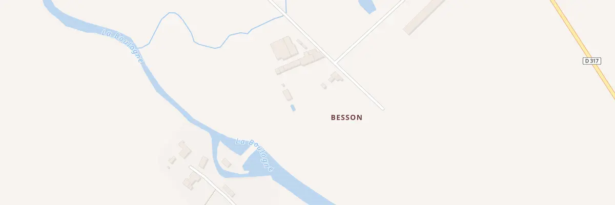 Plan du 1 Besson à Saint-Colomban