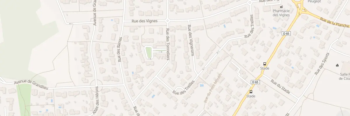Plan du 7 Rue des Tonneliers à Pont-Saint-Martin