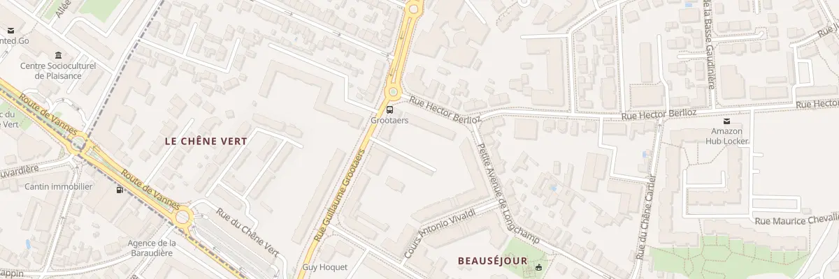 Plan du 115 Rue Hector Berlioz à Nantes