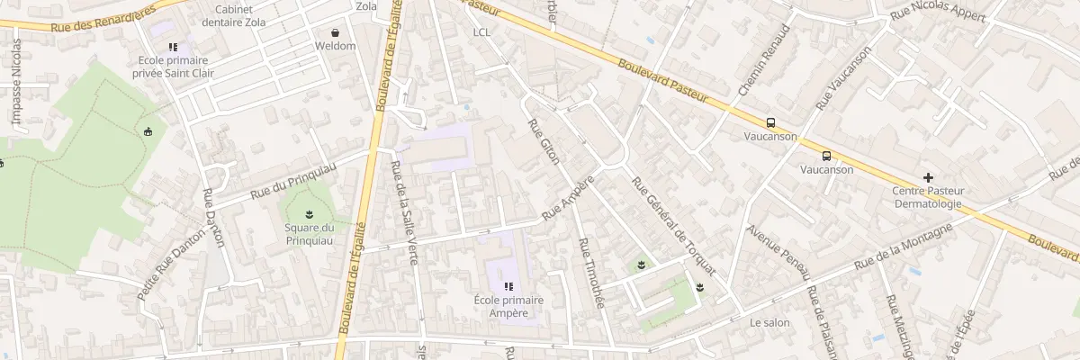 Plan du 5 Rue Giton à Nantes