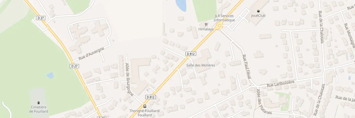Plan du 26 Rue Nationale à Thorigné-Fouillard