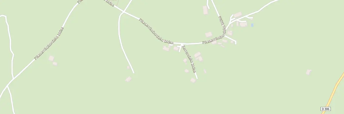 Plan du 1407 Pikasarrikobordako bidea à Sare