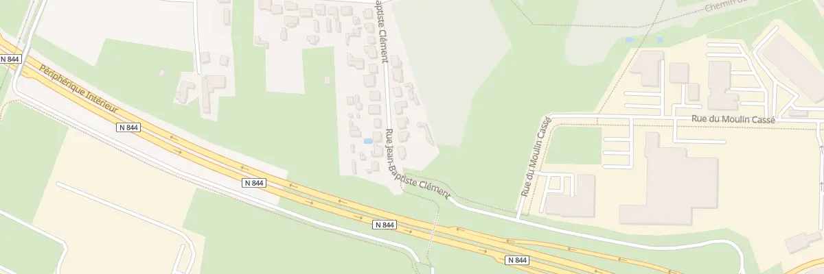 Plan du 61 Rue Jean Baptiste Clément à Bouguenais