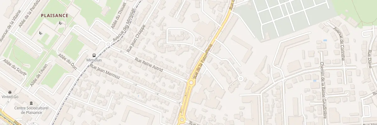 Plan du 21 Rue de la Patouillerie à Nantes