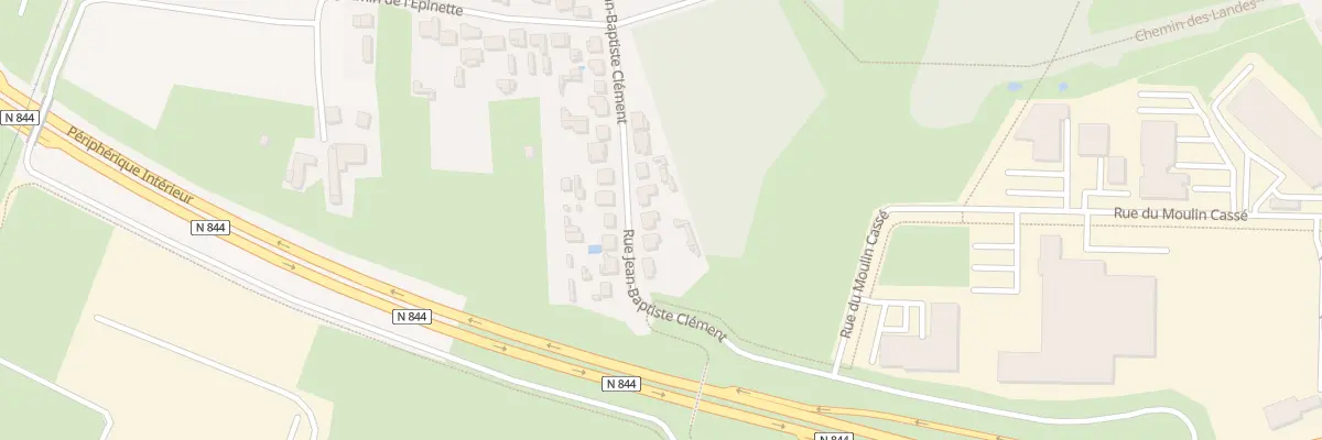 Plan du 59 Rue Jean Baptiste Clément à Bouguenais