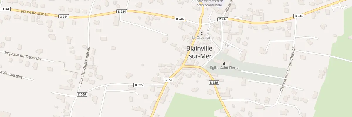 Plan du 16 Rue d’Agon à Blainville-sur-Mer