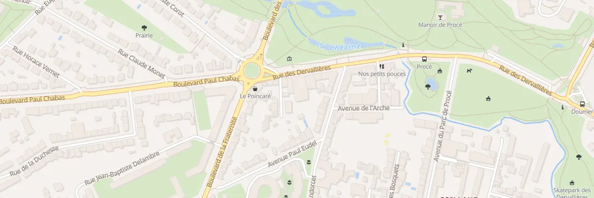 Plan du 53 Rue des Dervallières à Nantes