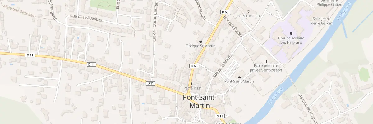 Plan du 11 Rue de Nantes à Pont-Saint-Martin