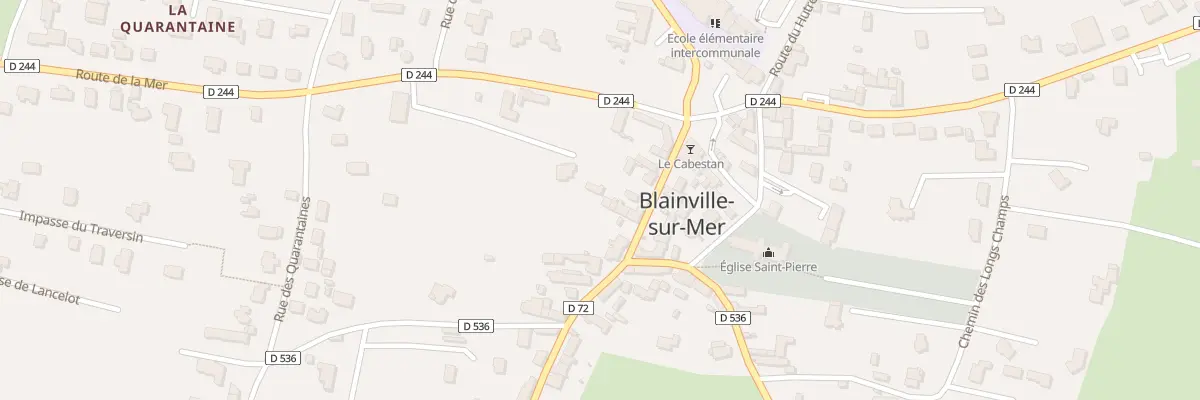 Plan du 14 Rue d’Agon à Blainville-sur-Mer