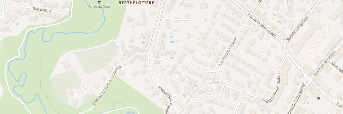 Plan du 59T Av de la Praudière à Orvault