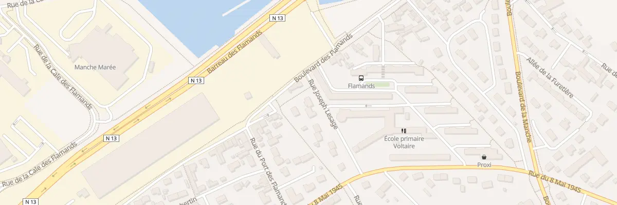 Plan du 130 Rue Joseph Lesage à Cherbourg-en-Cotentin