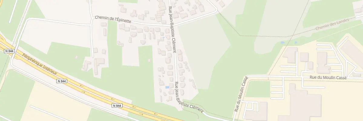 Plan du 53B Rue Jean Baptiste Clément à Bouguenais