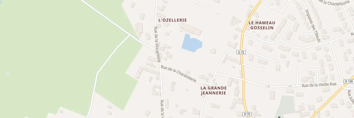 Plan du 25B Rue de la Vincenterie à Gouville-sur-Mer
