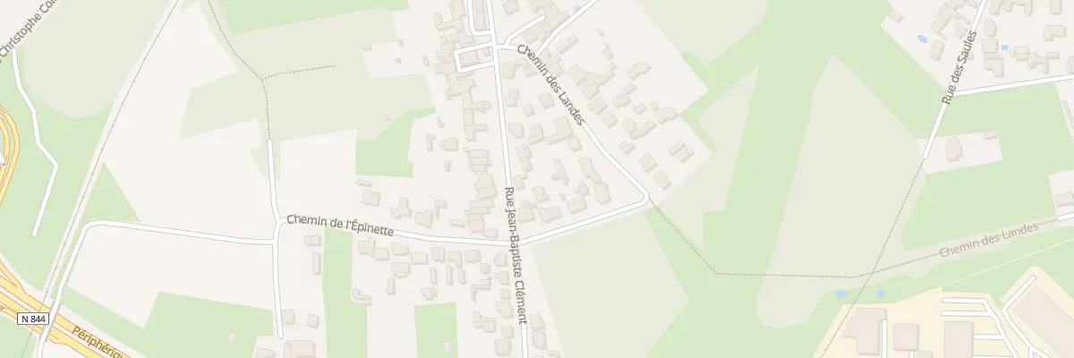 Plan du 47 Rue Jean Baptiste Clément à Bouguenais