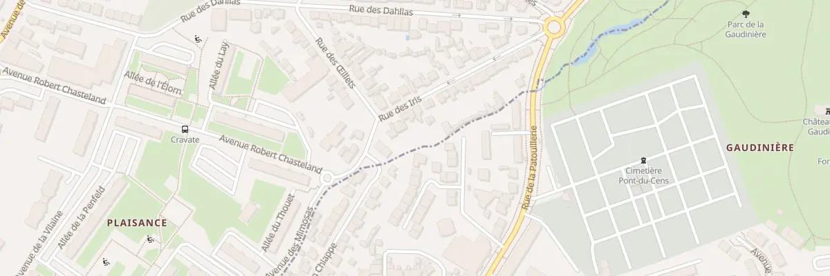 Plan du 35 Rue des Iris à Orvault