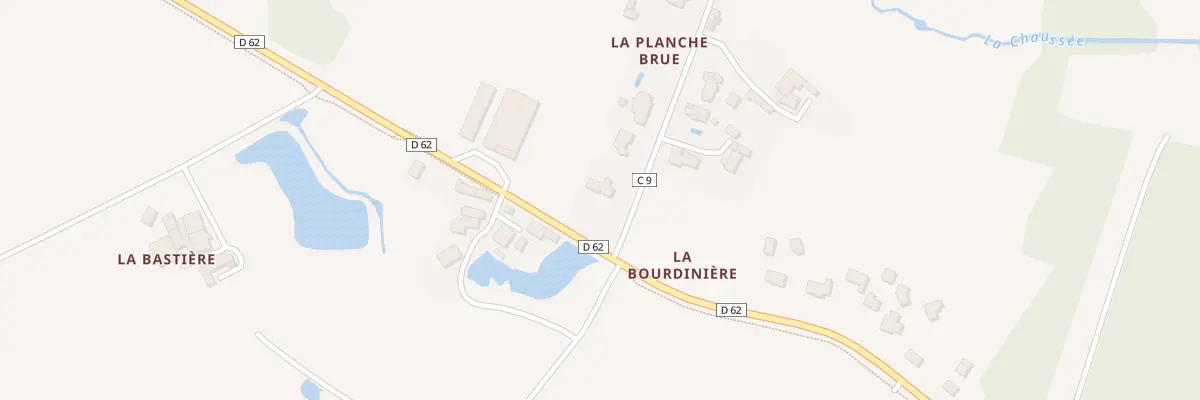 Plan du 3 La Bourdinière à La Chevrolière