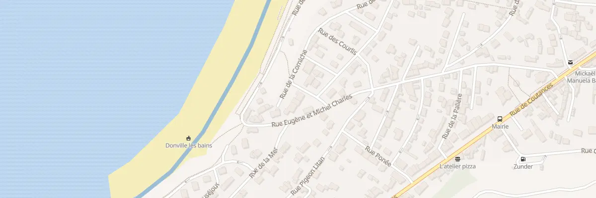 Plan du 2B Rue de la Corniche à Donville-les-Bains