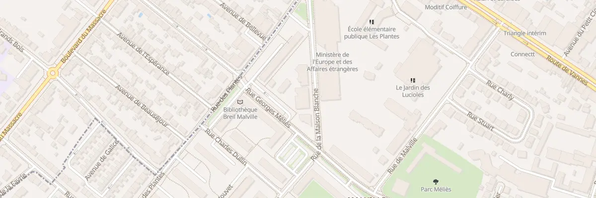 Plan du 12 Rue de la Maison Blanche à Nantes