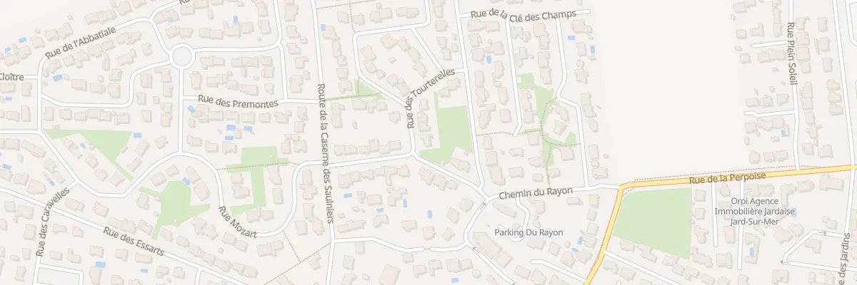 Plan du 2 Rue des tourterelles à Jard-sur-Mer