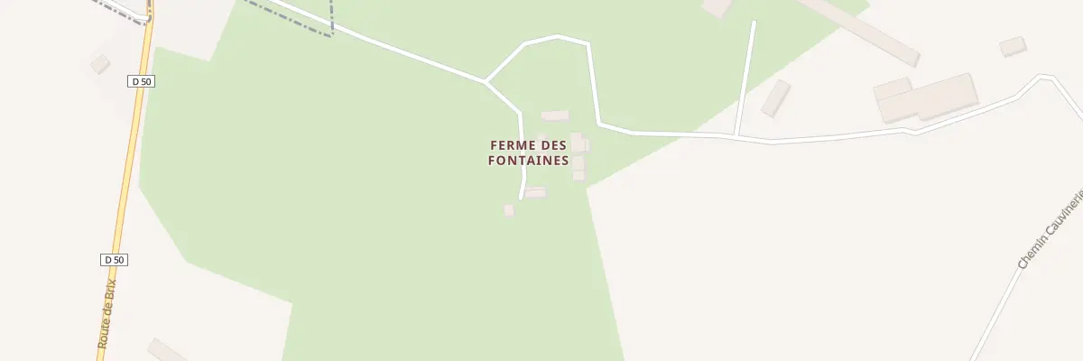 Plan du 22 Rte de Brix à Sottevast