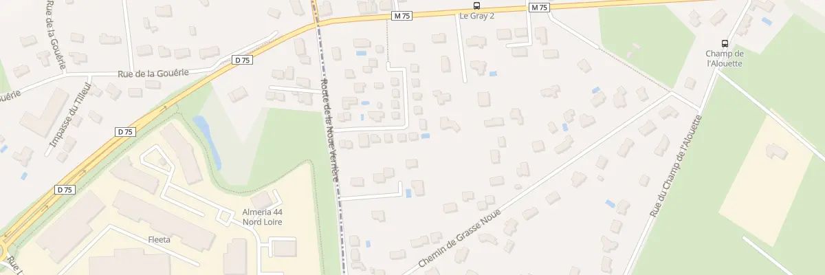 Plan du 16 Imp de la Rosée à La Chapelle-sur-Erdre