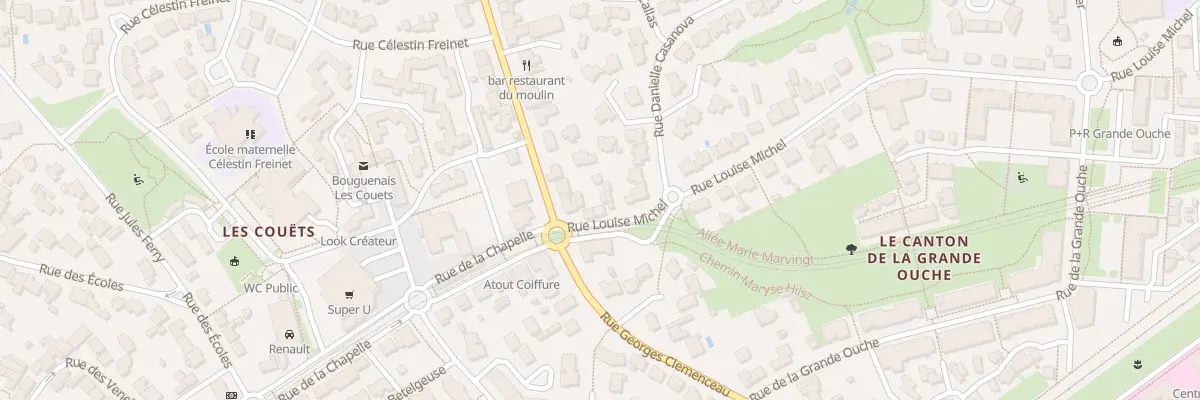 Plan du 56 Rue Louise Michel à Bouguenais