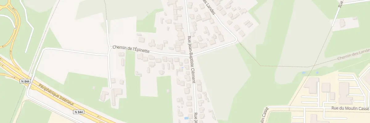 Plan du 62 Rue Jean Baptiste Clément à Bouguenais