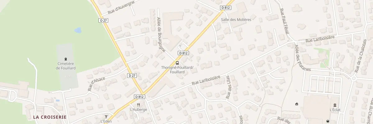 Plan du 31 Rue Nationale à Thorigné-Fouillard