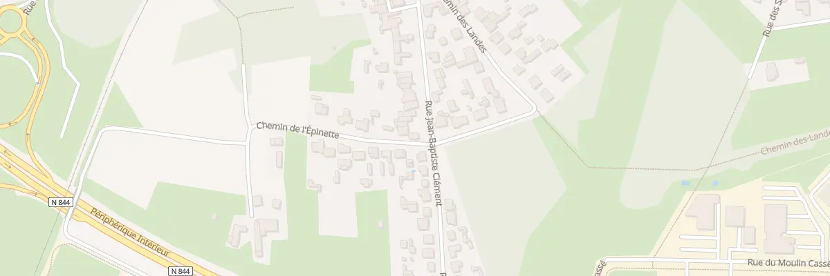 Plan du 60B Rue Jean Baptiste Clément à Bouguenais