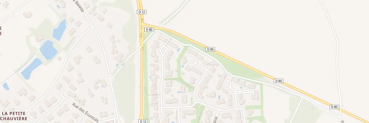Plan du 13 Rue des Sirènes à Sainte-Flaive-des-Loups