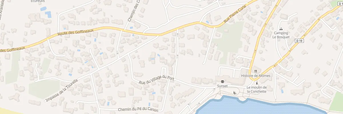 Plan du 7 Rue des robiniers à Jard-sur-Mer