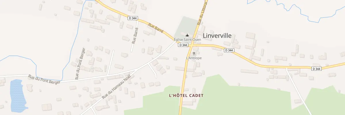 Plan du 85 Rue du Littoral à Gouville-sur-Mer