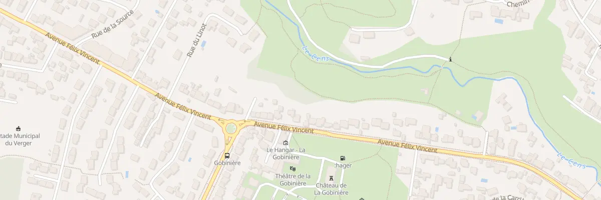 Plan du 86 Av Félix Vincent à Orvault