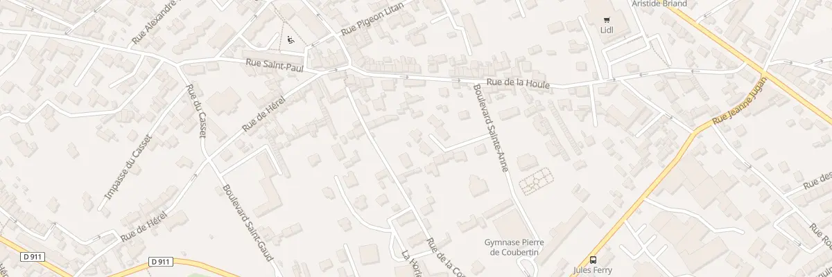 Plan du 69 All des Bouquetouts à Granville