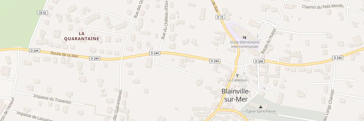 Plan du 9 Rte de la Mer à Blainville-sur-Mer