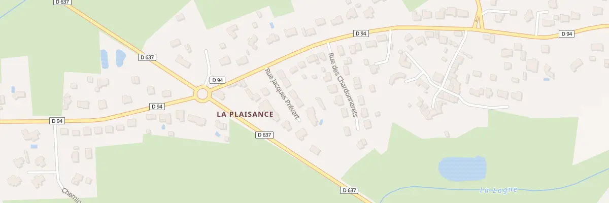 Plan du 7 Rue Jacques Prévert à Legé